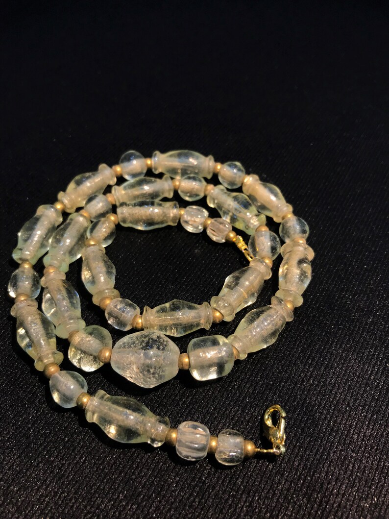 Vintage glass beads Etsy