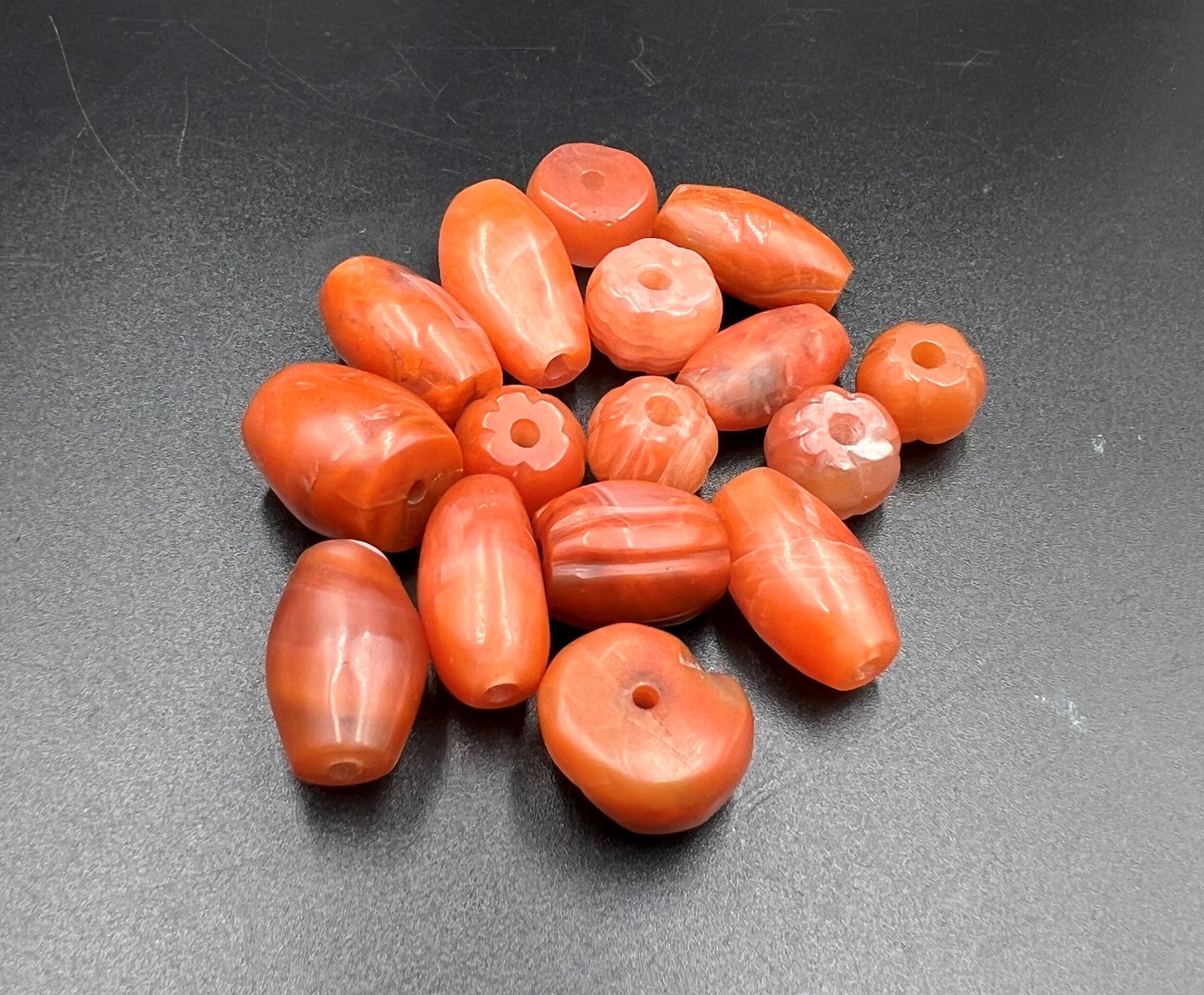 Asian Nepali Himalayan Indo Tibetan Pema Raka Carnelian Agate Stone ...