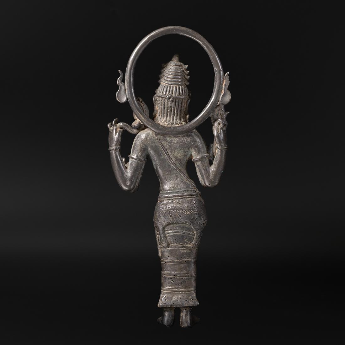 アンティーク青銅製観世音菩薩像 24.5 x 9 cm 西暦 4 ～ 6 世紀 - Etsy