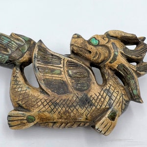 Ancient Chines Zhou Shang Han Tang Dynasties Jade Turquoise Antiquities Dragon