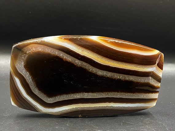 ビルマ 東南アジア ピュー 古代ジュエリー お守り 縞模様の瑪瑙 古い 