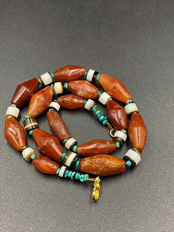 Himalayan Old Beads from Ancient Indo-Tibetan aga… - image 3