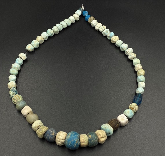 Romans Old Ancient Antiquities Jewelry Antique Faience Glazed