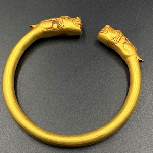 Ancient Near East ROMAN Artifacts Antiquities GOLD Jewelry Bangle Bracelet image 5