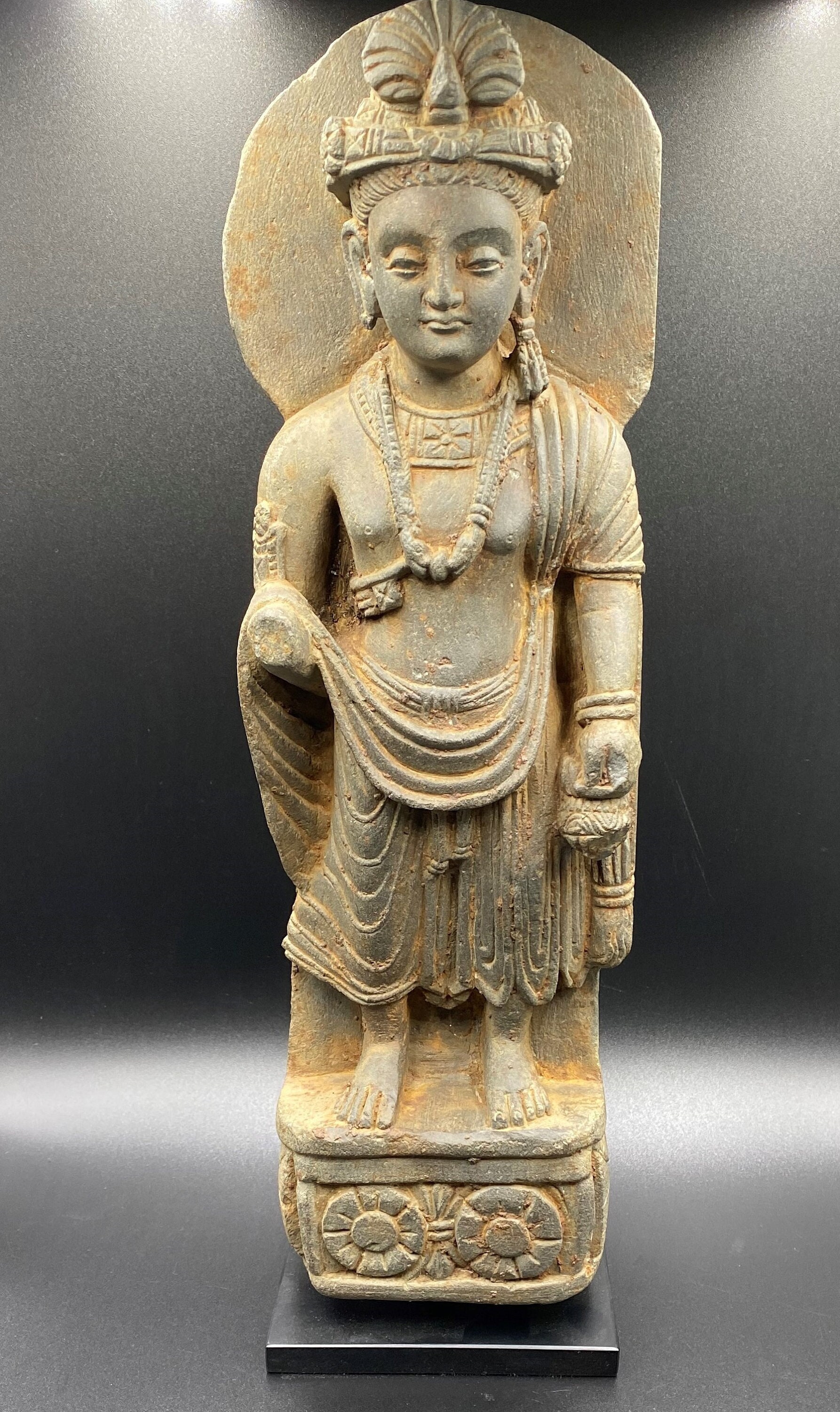 ギリシャ クシャン ヒマラヤ アンティーク インド ガンダーラ美術 彫像