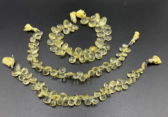 Lot Jewelry Lemon Quartz Faceted Drop Briolette S… - image 7