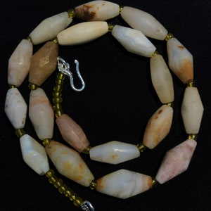 ancient baded agate beads