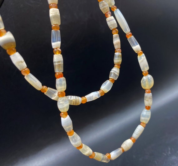 Vintage Old Beads Antique Indo Bactrian Greek Anc… - image 7
