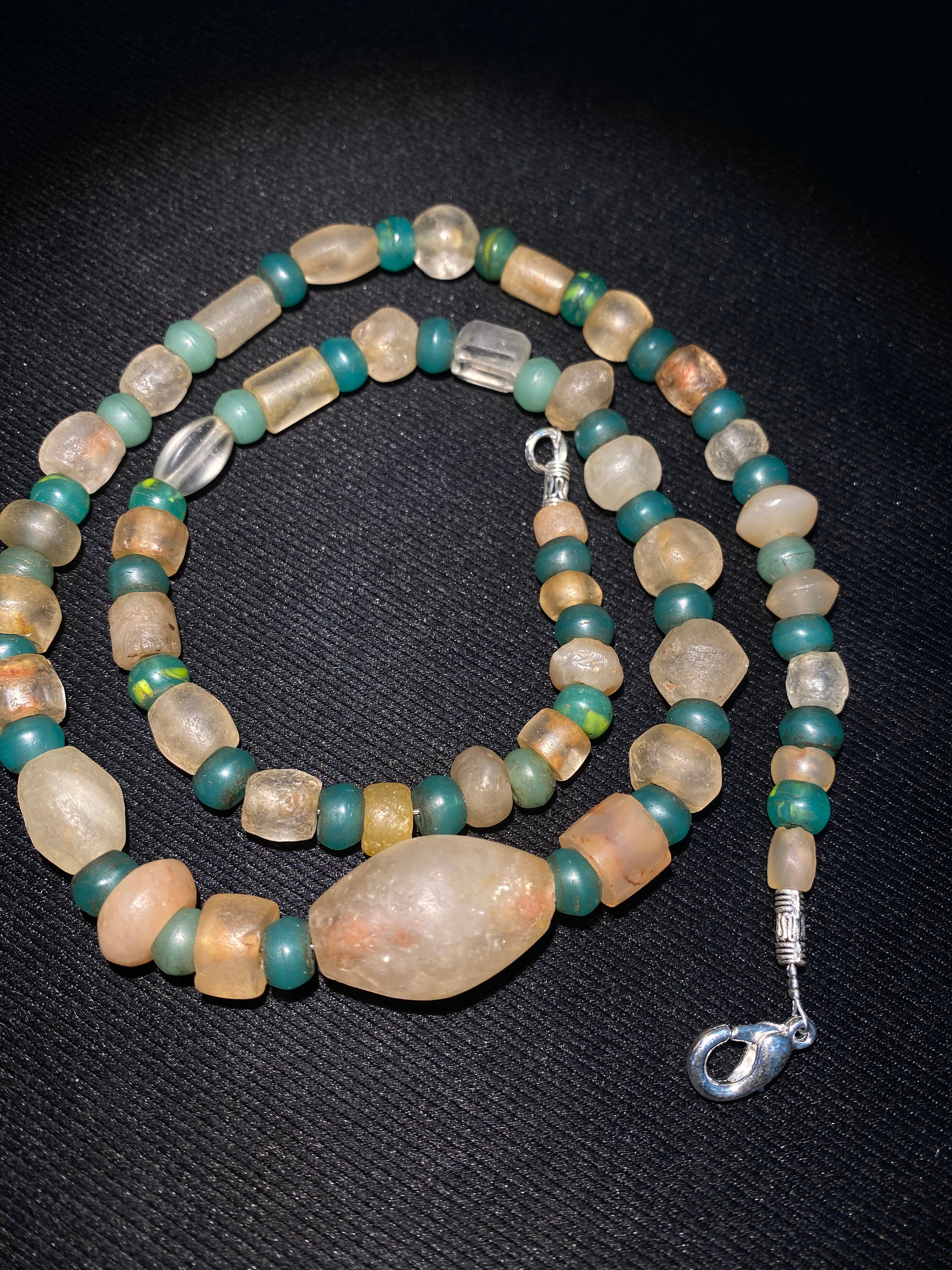 Ancient Quartz Beads Necklace From Neolithic Period - Etsy
