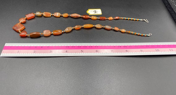 Ancient Himalayan Indo Tibetan beads necklace old… - image 6