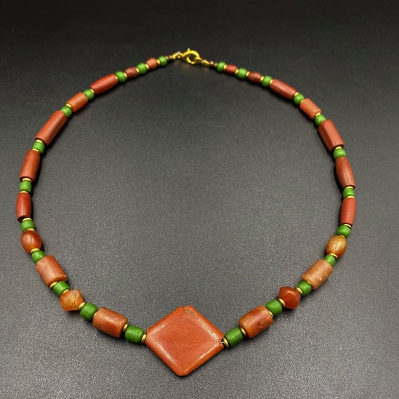 Old Ancient Antique  Indus Valley Carnelian Agate… - image 4