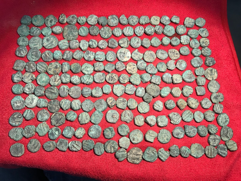 Lot of 199 Greek Bronze Coins Etsy
