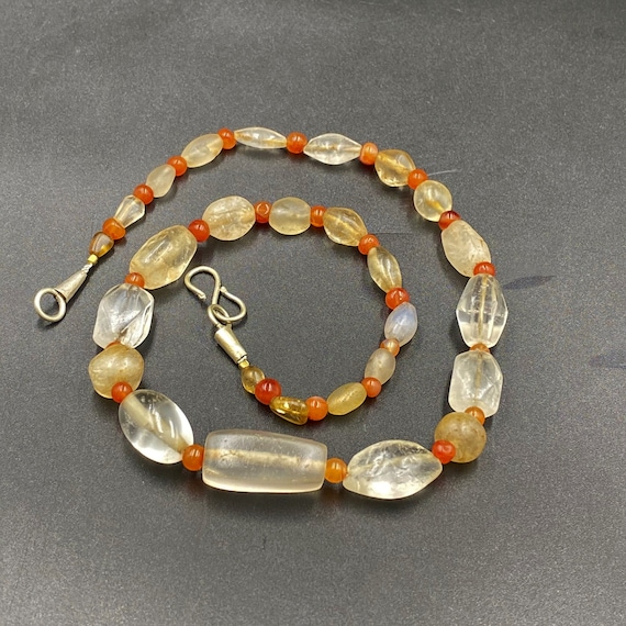 Extremely Rare Crystal Carnelian Necklace Circa 2nd Century | Etsy
