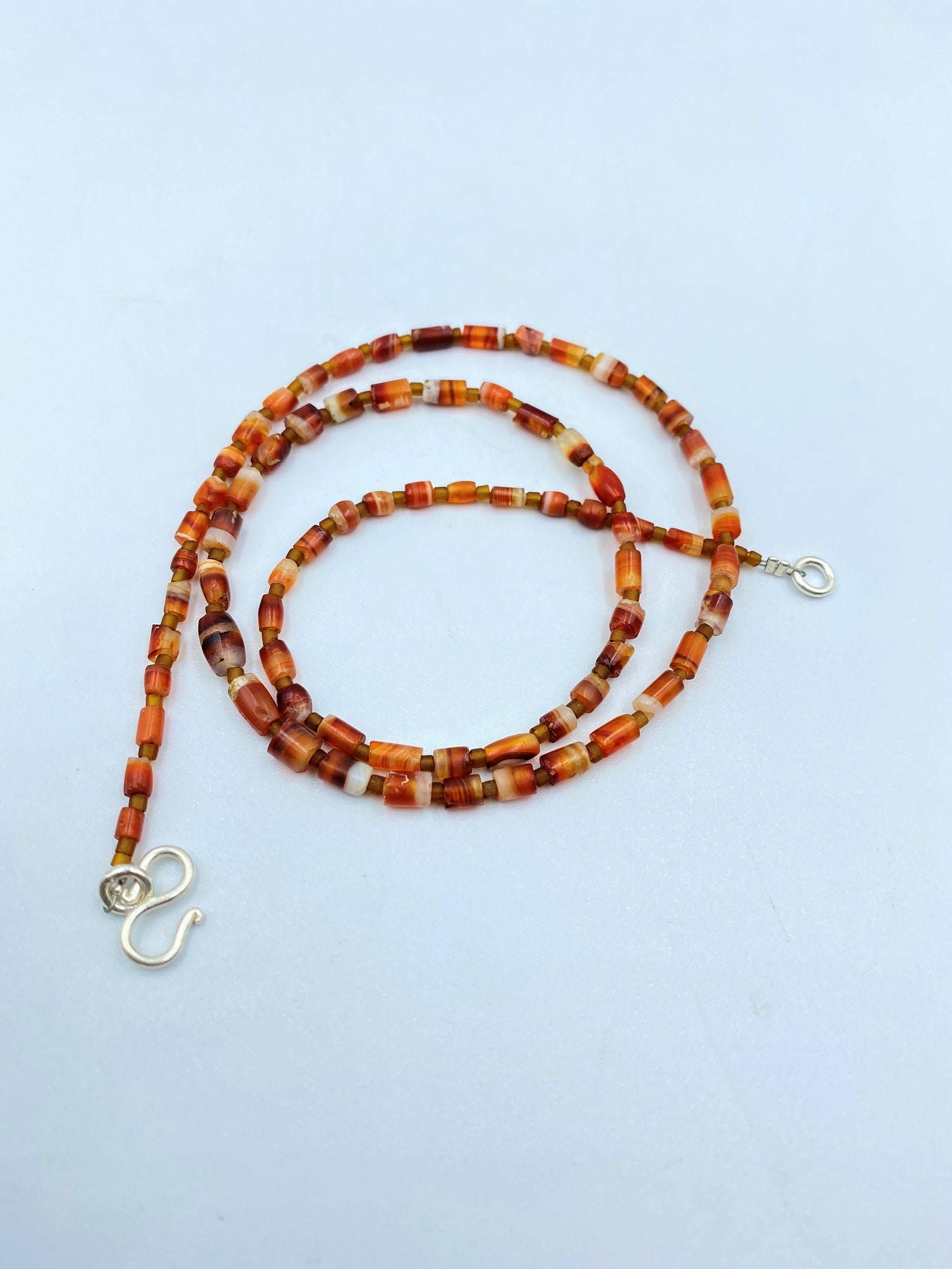 Old Ancient Antique Jewelry Indus Valley Carnelian Banded Etsy