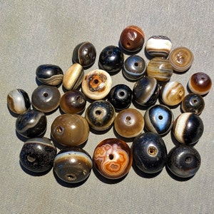 Ancient Antique  Medicine Rami old beads from Himalaya Tibet Sulemani Beads Rare