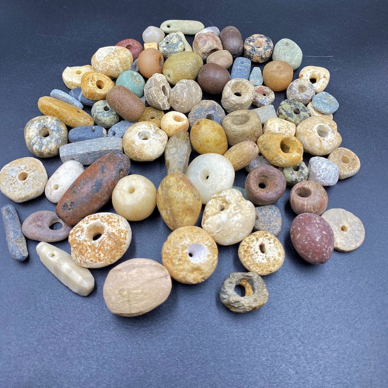 Neolithic Ancient Stone Age Jewelry Beads Made of Carnelian Etsy