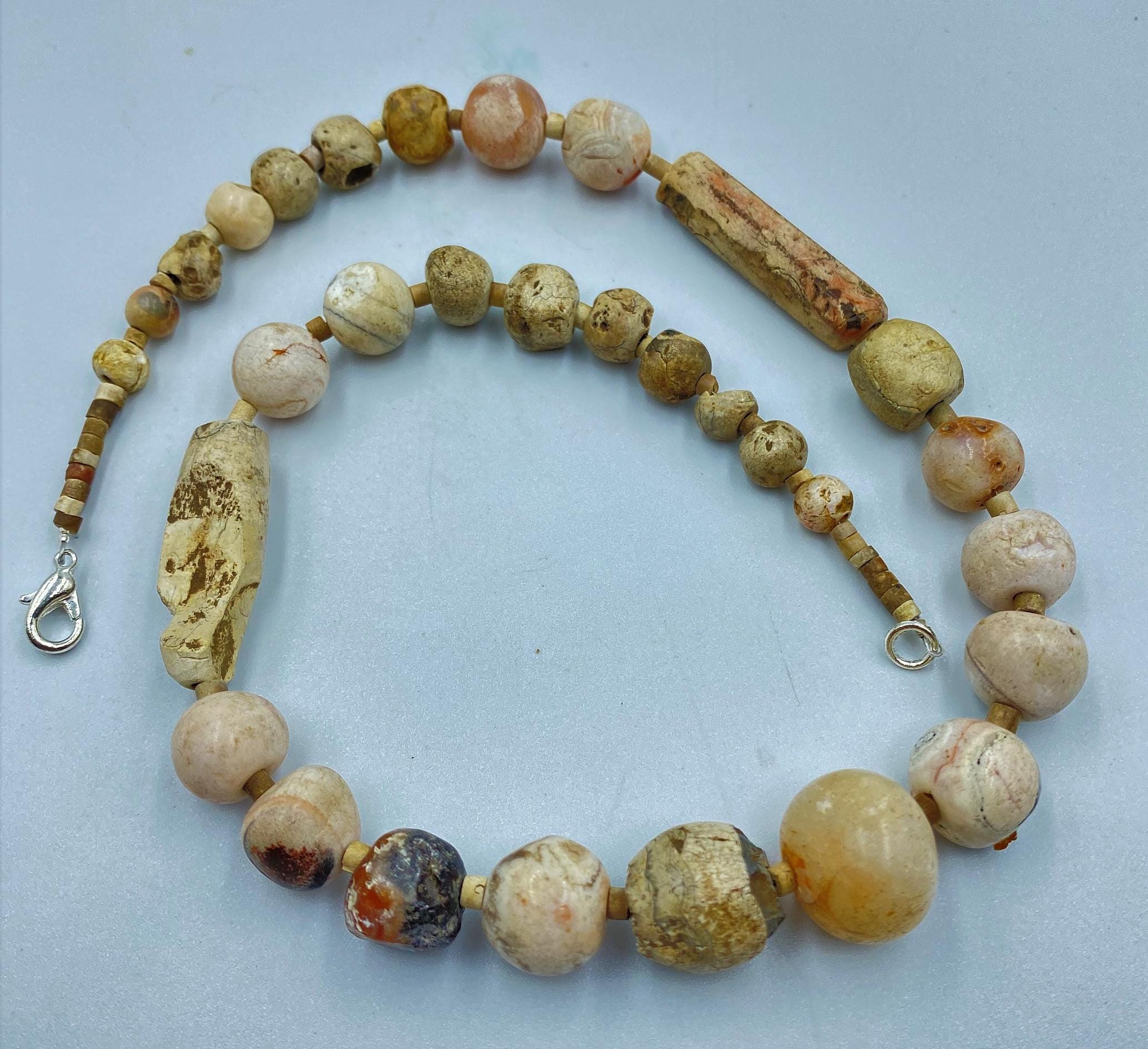 本物のアンティークカーネリアンアゲートスピリチュアルアミュレット