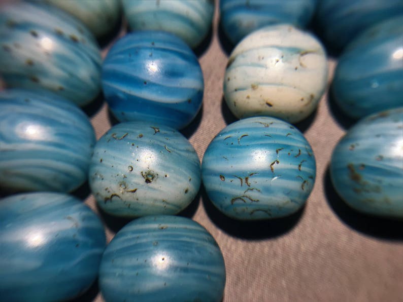 Antique Glass Trade Beads Etsy
