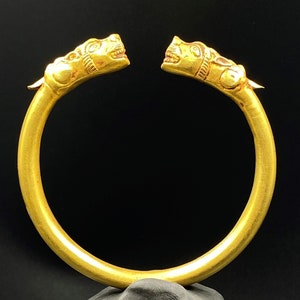 Ancient Near East ROMAN Artifacts Antiquities GOLD Jewelry Bangle Bracelet image 10