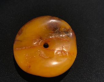 Antique lovely tibetan tibetian amber  beads