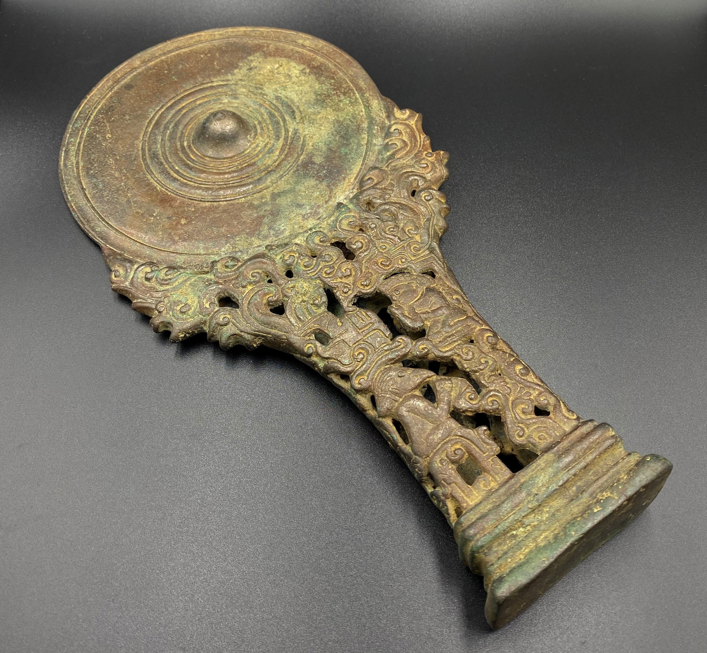 古代近東の遺物 ルリスタン ローマ ギリシャ 古代遺物 青銅鏡 - Etsy 日本