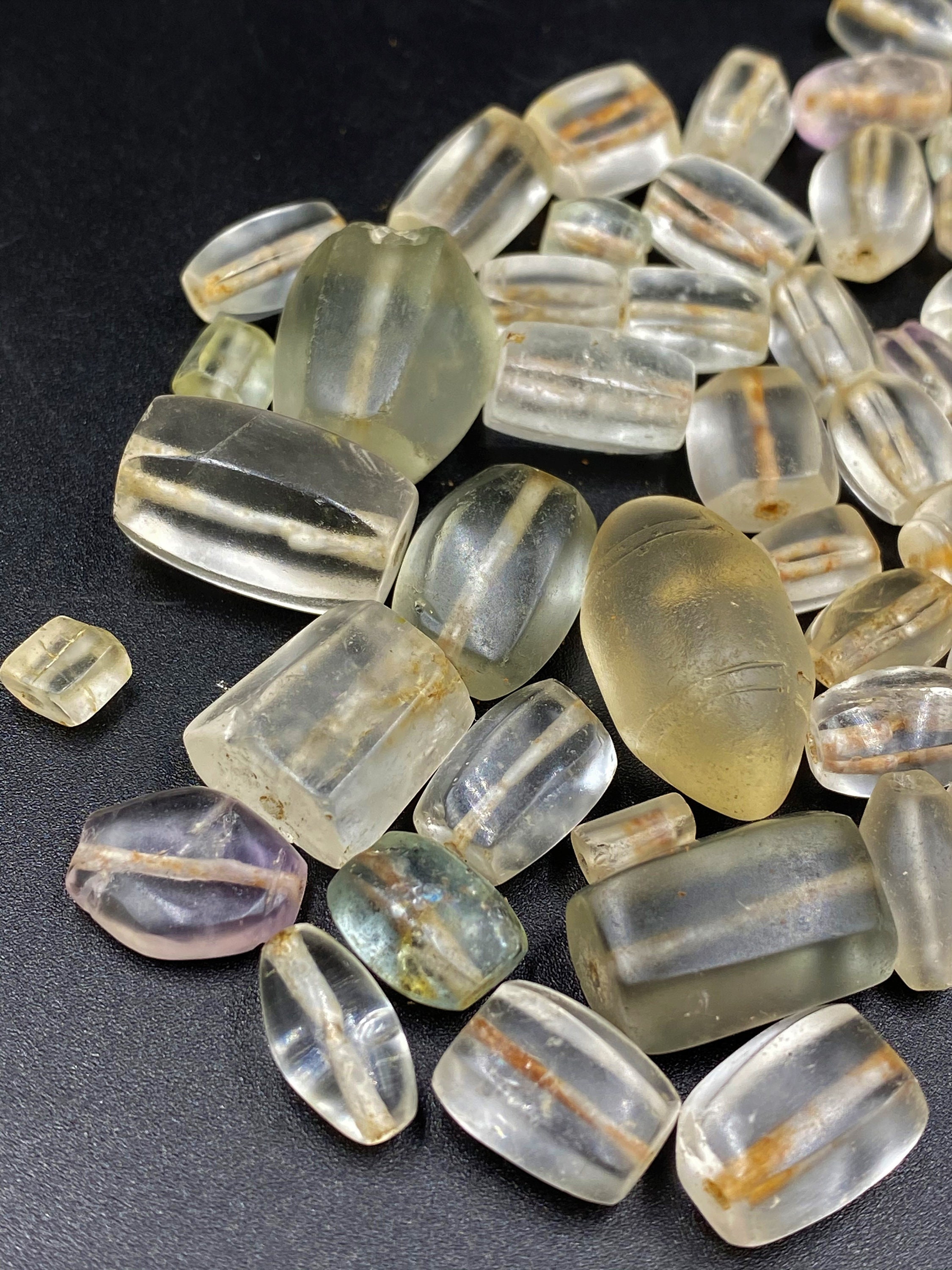 Lot of Ancient Antique Old Crystals Quartz Beads Necklace Etsy