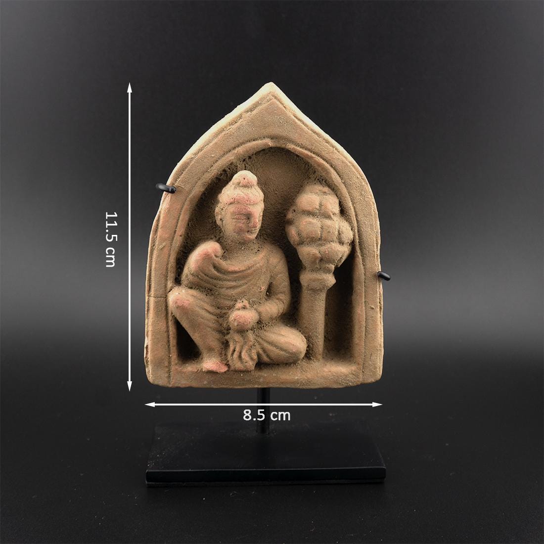 仏教ガンダーラ美術テラコッタ小像彫刻像 - Etsy 日本