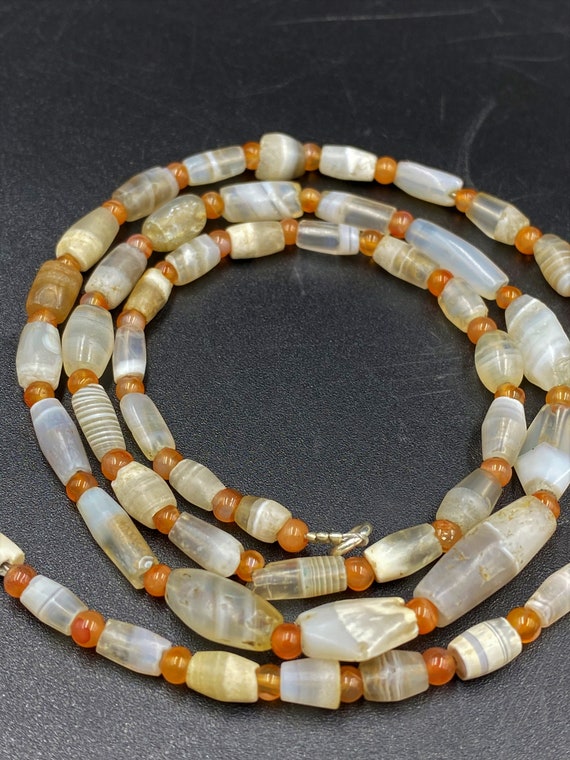 Vintage Old Beads Antique Indo Bactrian Greek Anc… - image 3