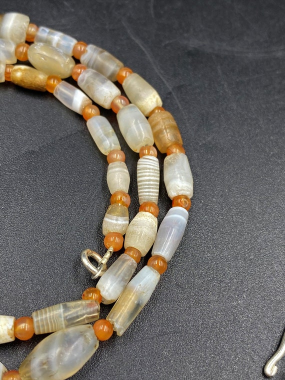 Vintage Old Beads Antique Indo Bactrian Greek Anc… - image 5