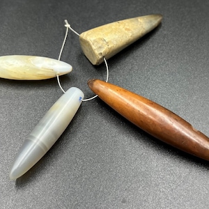 Ancient Neolithic Stone Age Antiquities Agate Traditional Old Beads Jewelry