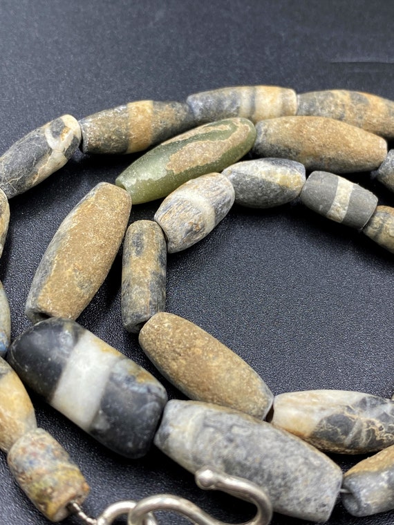 Ancient Greco Bactrian jasper Agate Antique jewel… - image 4