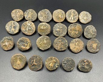 インド　スルタン朝など　古代銅貨　30枚まとめ il_340x270.3233485808_glf1.jpg
