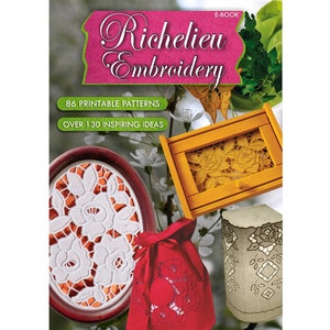 Patterns and ideas EBOOK | 86 richelieu embroidery printable patterns