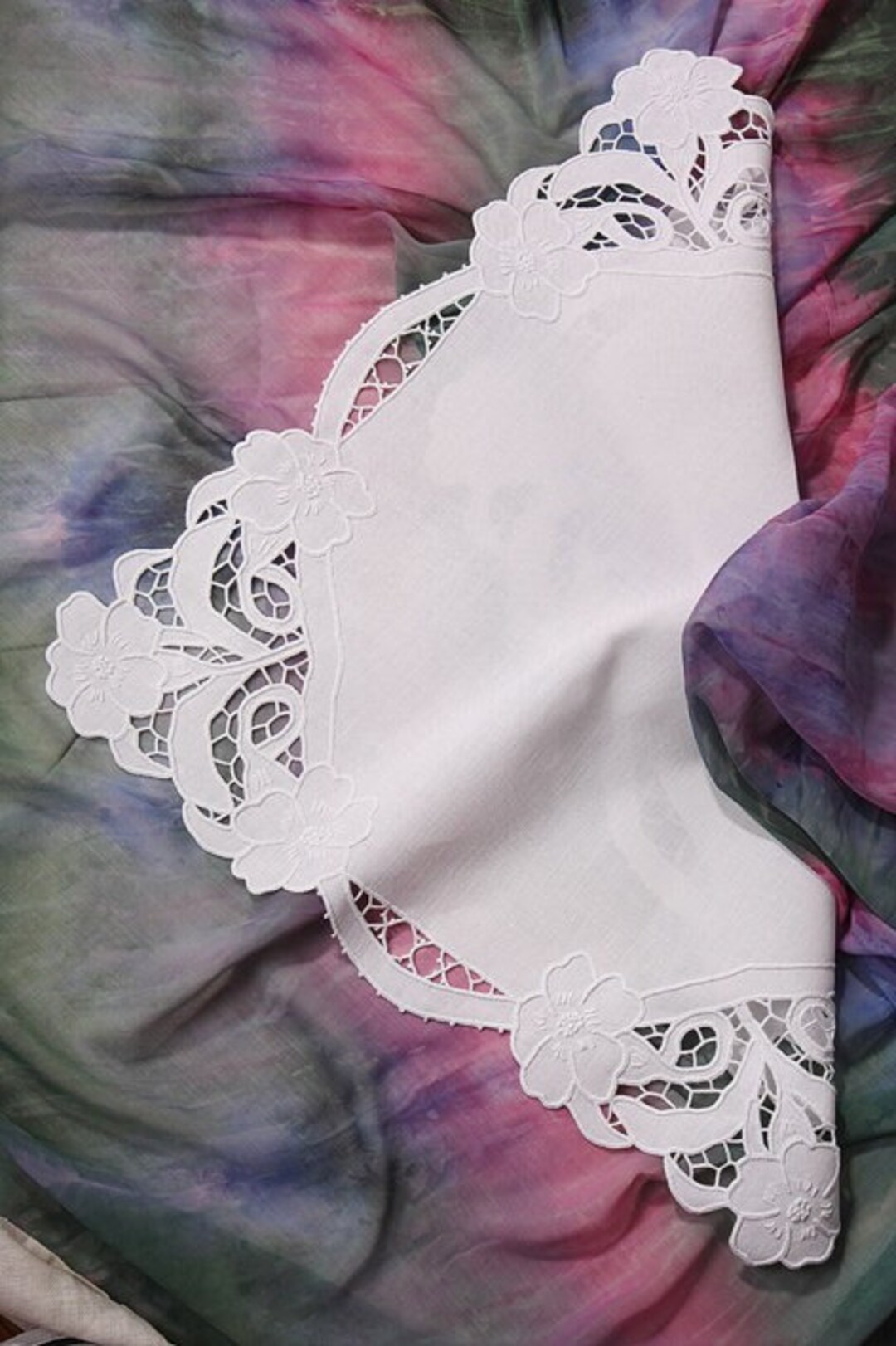 CUTWORK EMBROIDERY KIT Richelieu Embroidery Richelieu Kit Etsy