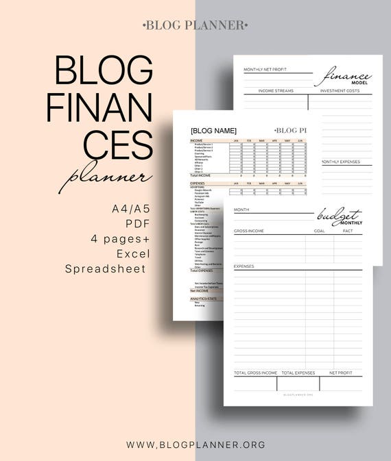 blog finances printable planner budget excel spreadsheet etsy budget modeling excel
