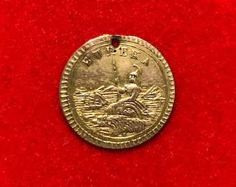 1884 California Gold Eureka Token