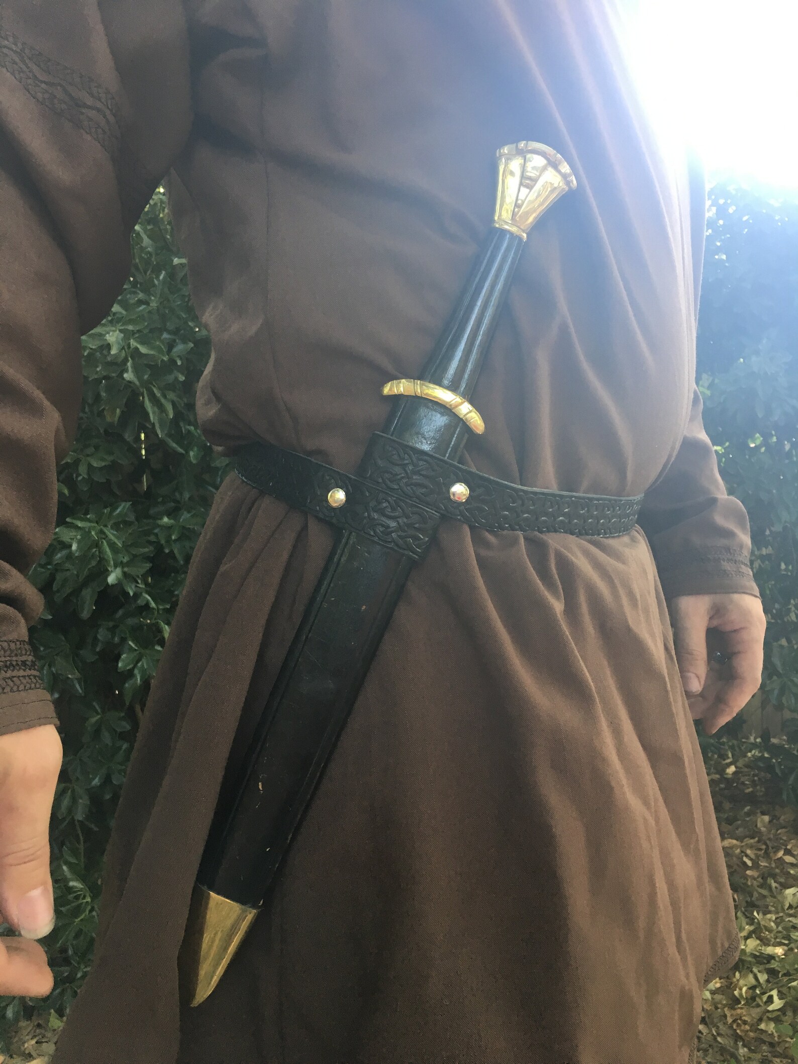 Swedish Back Dagger Belt Etsy