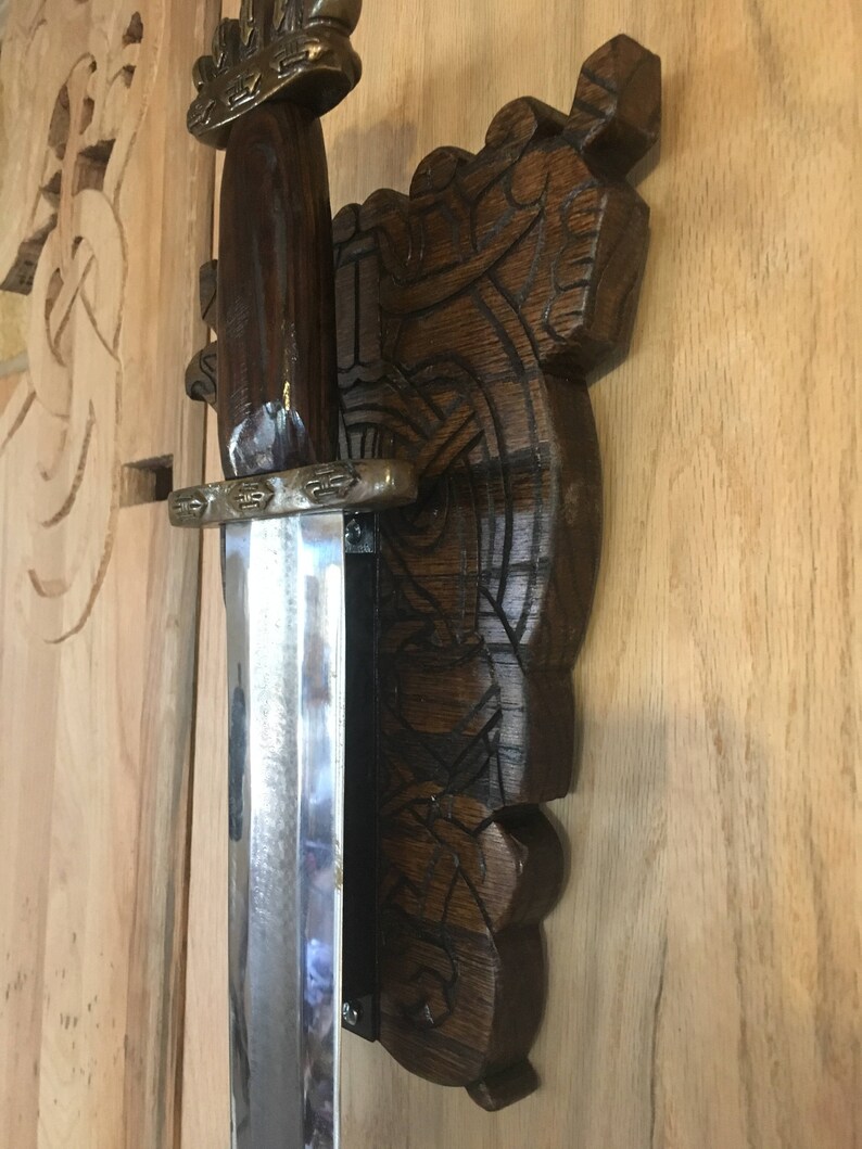 Norse Vertical Sword Holder Etsy