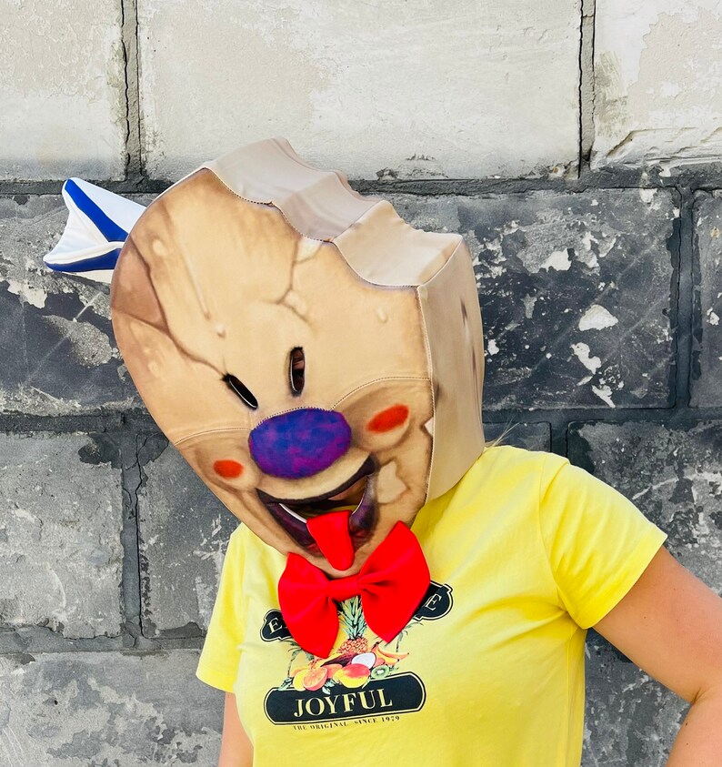 Big Full Mask Ice Cream Rod Game Inspired Ice Cream Soft Mask - Etsy