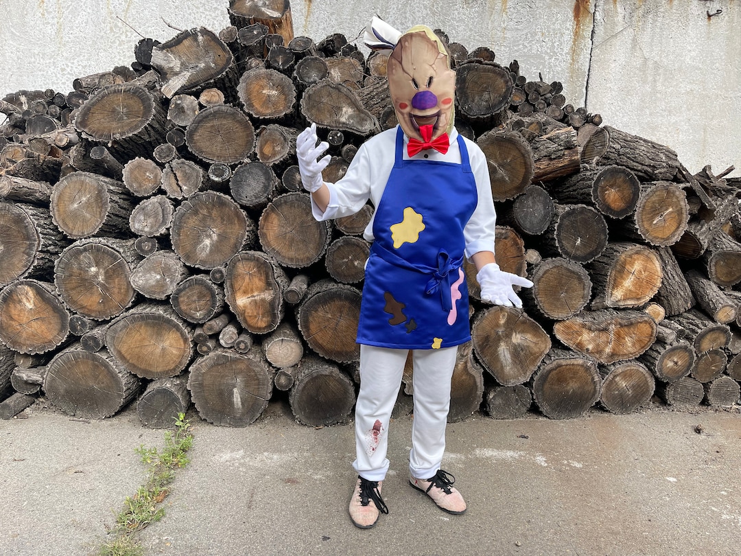 Mask Ice Cream Rod Game Inspired Ice Cream Soft Mask Ice Cream Suit