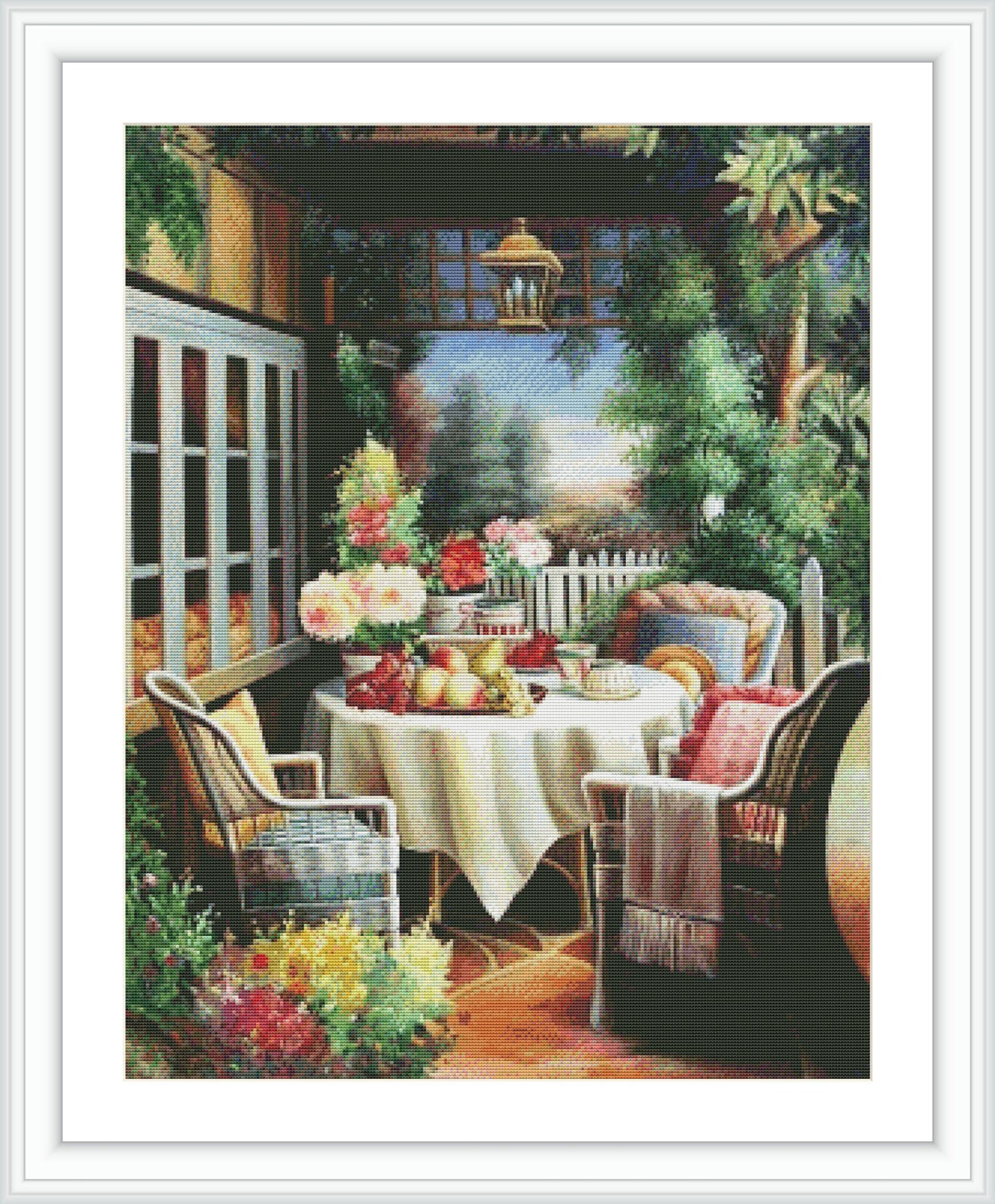 Counted Cross Stitch Pattern Large Cross Stitch Chart | Etsy