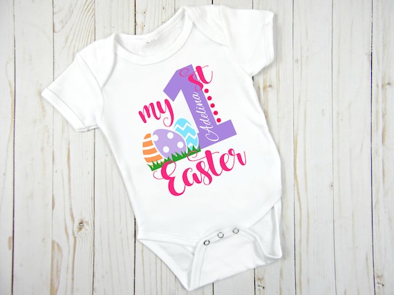 my first easter onesie