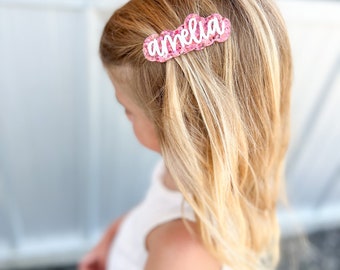 Custom Name Hair Clip