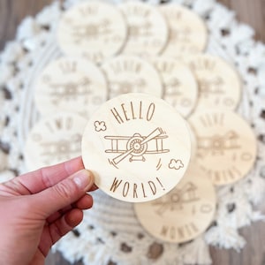Vliegtuig Mijlpaal Set