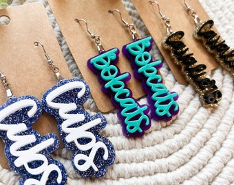 Sports Team Earrings