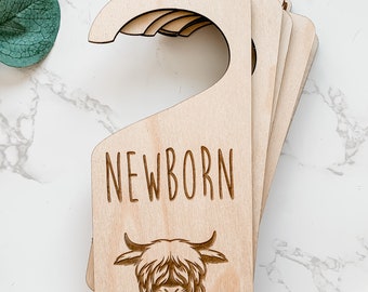 Highland Boy Cow Closet Dividers