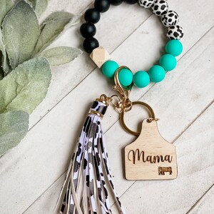 Mama cow wristlet
