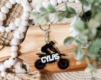 Zaino con etichetta per motociclisti