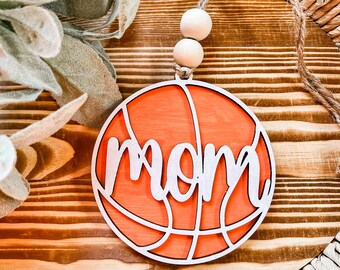 Baloncesto mamá coche encanto