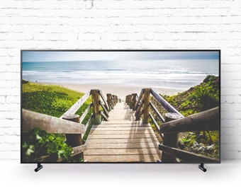 Art Picture Poster Photo Print 4BCH Beach Scene